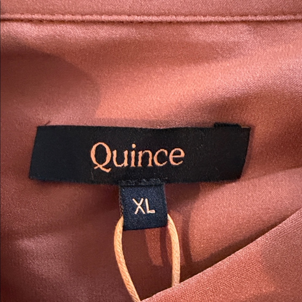 Quince Button-Front Shirt in Rust Brown - Picture 2 of 6